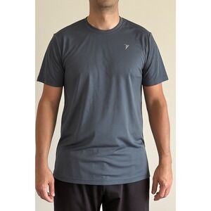 Old Navy Active XL Gray Athletic T-Shirt Mens Training Gym Workout